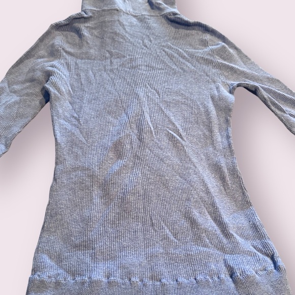 Women's MODA International Lilac Layered Hoodie Long Sleeve Top Sz Medium - Picture 9 of 10